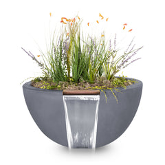The Outdoor Plus LUNA CONCRETE – PLANTER & WATER BOWL - OPT-LUNPW - The Home Selection