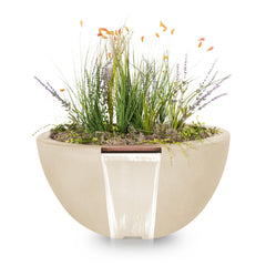 The Outdoor Plus LUNA CONCRETE – PLANTER & WATER BOWL - OPT-LUNPW - The Home Selection