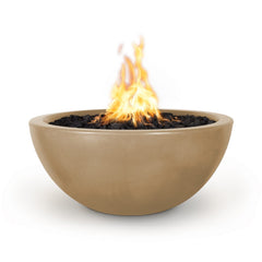 The Outdoor Plus LUNA FIRE PIT – GFRC CONCRETE - OPT-LUNFO30 - The Home Selection