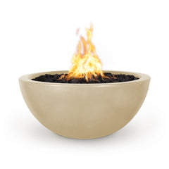 The Outdoor Plus LUNA FIRE PIT – GFRC CONCRETE - OPT-LUNFO30 - The Home Selection