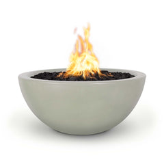 The Outdoor Plus LUNA FIRE PIT – GFRC CONCRETE - OPT-LUNFO30 - The Home Selection