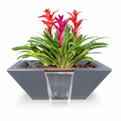 The Outdoor Plus MAYA CONCRETE PLANTER & WATER BOWL - OPT-24SPW - The Home Selection