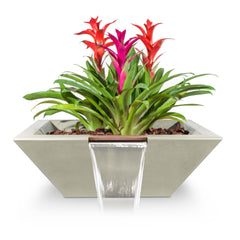 The Outdoor Plus MAYA CONCRETE PLANTER & WATER BOWL - OPT-24SPW - The Home Selection