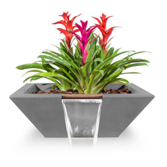 The Outdoor Plus MAYA CONCRETE PLANTER & WATER BOWL - OPT-24SPW - The Home Selection
