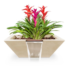 The Outdoor Plus MAYA CONCRETE PLANTER & WATER BOWL - OPT-24SPW - The Home Selection