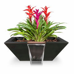 The Outdoor Plus MAYA CONCRETE PLANTER & WATER BOWL - OPT-24SPW - The Home Selection