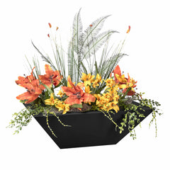The Outdoor Plus MAYA POWDER COATED STEEL – PLANTER BOWL - OPT-24SQPCPO - The Home Selection