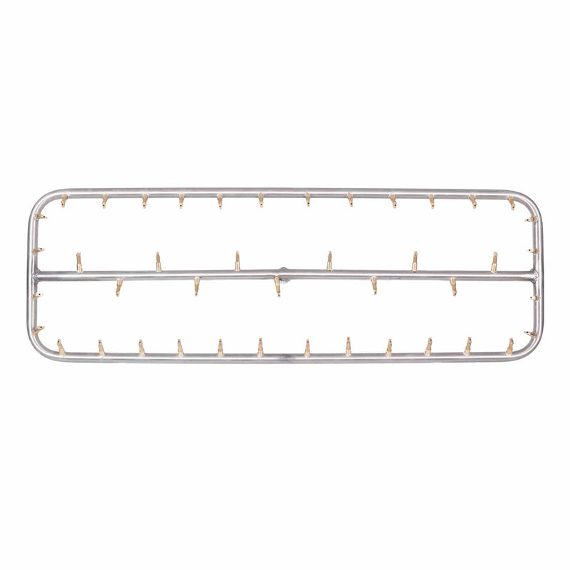 The Outdoor Plus RECTANGLE STAINLESS BULLET BURNER - OPT-BRTSS1812 - The Home Selection