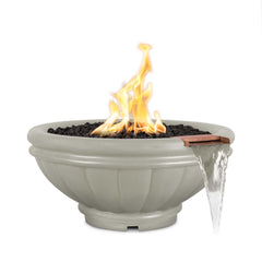 The Outdoor Plus ROMA CONCRETE – FIRE & WATER BOWL - OPT-ROMFW - The Home Selection