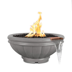 The Outdoor Plus ROMA CONCRETE – FIRE & WATER BOWL - OPT-ROMFW - The Home Selection