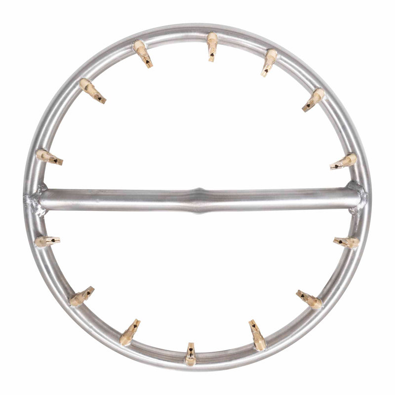 The Outdoor Plus ROUND STAINLESS BULLET BURNER - OPT-BRDSS8 - The Home Selection