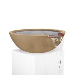 The Outdoor Plus SEDONA WATER BOWL – GFRC CONCRETE - OPT-27RWO - The Home Selection