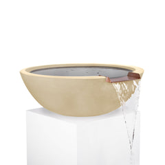 The Outdoor Plus SEDONA WATER BOWL – GFRC CONCRETE - OPT-27RWO - The Home Selection