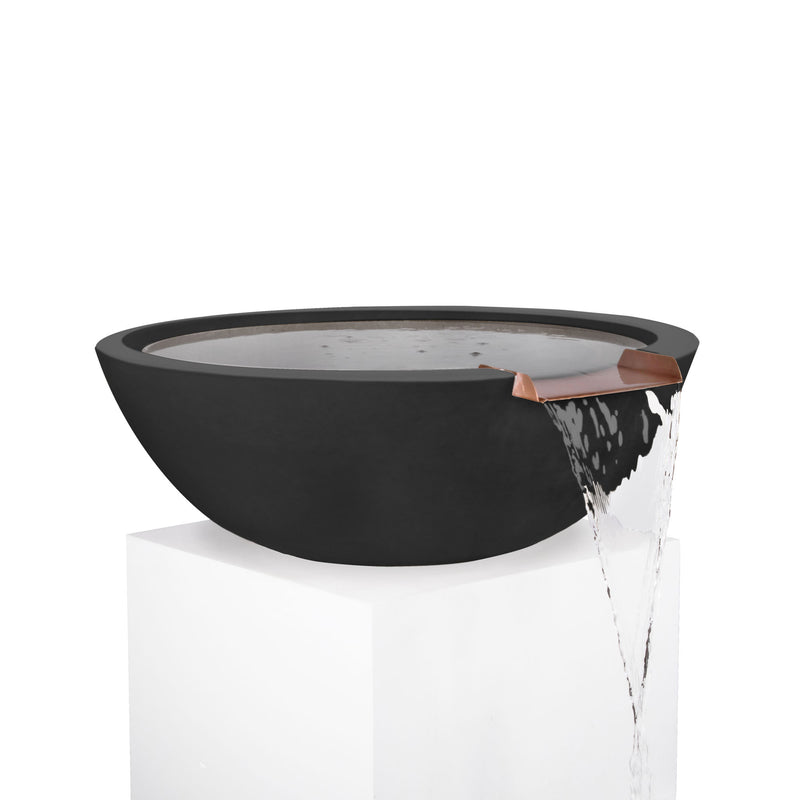 The Outdoor Plus SEDONA WATER BOWL – GFRC CONCRETE - OPT-27RWO - The Home Selection