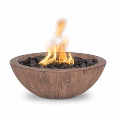 The Outdoor Plus SEDONA WOOD GRAIN FIRE BOWL - OPT-27RWGFO - The Home Selection