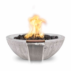 The Outdoor Plus SEDONA WOOD GRAIN FIRE & WATER BOWL - OPT-27RWGFW - The Home Selection
