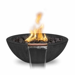 The Outdoor Plus SEDONA WOOD GRAIN FIRE & WATER BOWL - OPT-27RWGFW - The Home Selection
