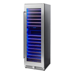 Thor Kitchen 24 Inch Dual Zone Wine Cooler, 162 Wine Bottle Capacity - TWC2403DI