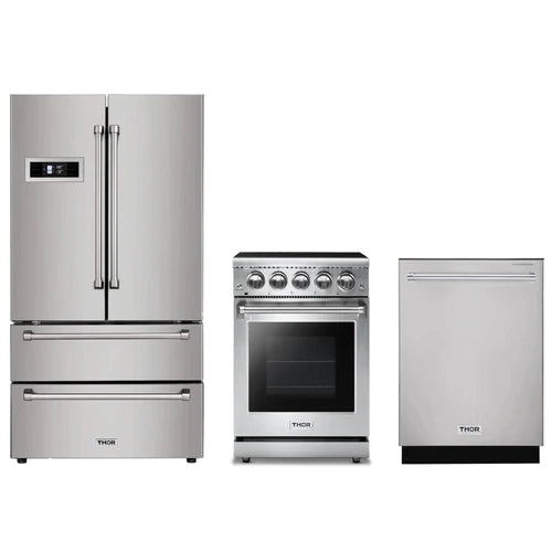 Thor Kitchen 3-Piece Appliance Package - 24
