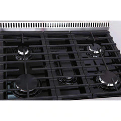 Thor Kitchen 3-Piece Appliance Package - 30" Gas Range, Dishwasher & Refrigerator in Stainless Steel