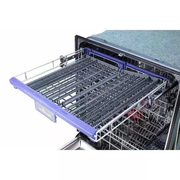Thor Kitchen 3-Piece Pro Appliance Package - 48" Dual Fuel Range, Dishwasher & Refrigerator in Stainless Steel