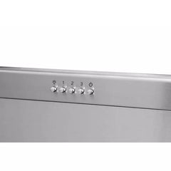 Thor Kitchen 4-Piece Appliance Package - 36" Electric Range, French Door Refrigerator, Under Cabinet Hood, and Dishwasher in Stainless Steel