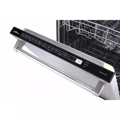 Thor Kitchen 4-Piece Appliance Package - 48" Gas Range, French Door Refrigerator, and Dishwasher in Stainless Steel