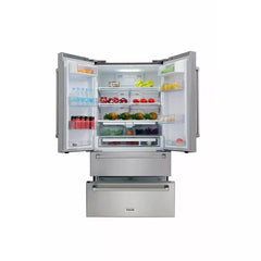 Thor Kitchen 4-Piece Appliance Package - 48" Gas Range, French Door Refrigerator, and Dishwasher in Stainless Steel