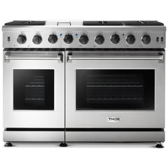 Thor Kitchen 48 Inch Gas Range in Stainless Steel - LRG4807U