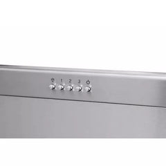 Thor Kitchen 5-Piece Appliance Package - 30" Electric Range, French Door Refrigerator, Under Cabinet Hood, Dishwasher, and Microwave Drawer in Stainless Steel