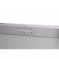 Thor Kitchen 5-Piece Appliance Package - 36-Inch Electric Range, Refrigerator with Water Dispenser, Under Cabinet Hood, Dishwasher, & Wine Cooler in Stainless Steel