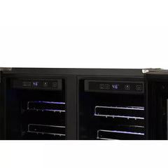 Thor Kitchen 5-Piece Appliance Package - 36-Inch Gas Range, Refrigerator with Water Dispenser, Under Cabinet Hood, Dishwasher, & Wine Cooler in Stainless Steel