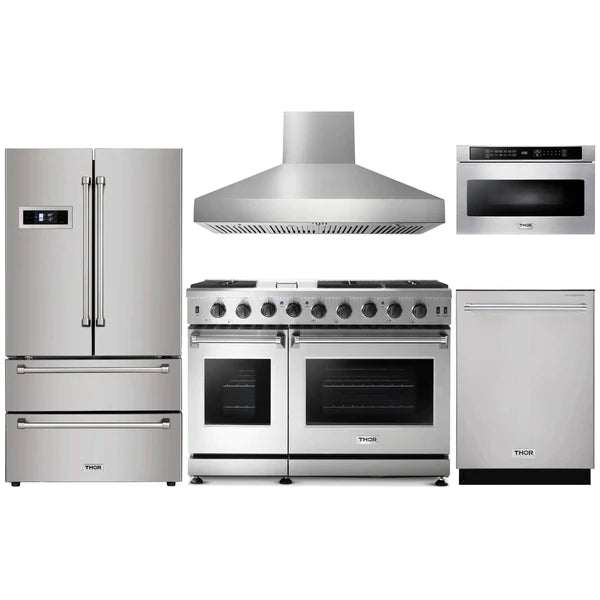 Thor Kitchen 5-Piece Appliance Package - 48