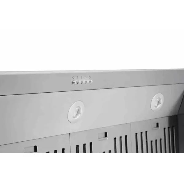 Thor Kitchen 5-Piece Appliance Package - 48" Gas Range, French Door Refrigerator, Under-cabinet Hood, Dishwasher, and Microwave Drawer in Stainless Steel