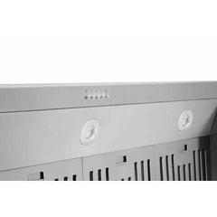 Thor Kitchen 5-Piece Appliance Package - 48" Gas Range, French Door Refrigerator, Under-cabinet Hood, Dishwasher, and Microwave Drawer in Stainless Steel