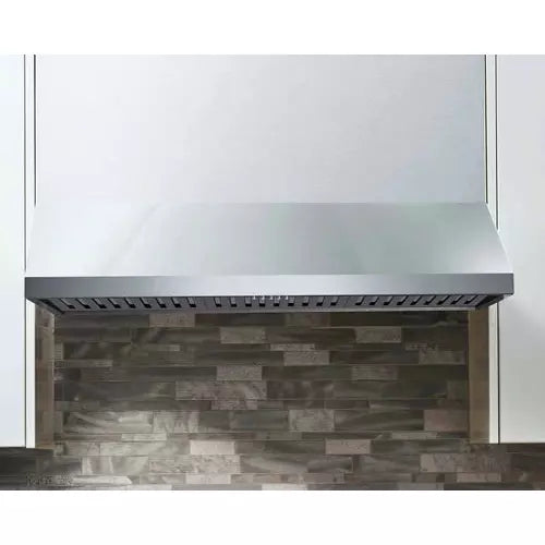 Thor Kitchen 5-Piece Pro Appliance Package - 36-Inch Gas Range, Refrigerator with Water Dispenser, Under Cabinet Hood, Dishwasher, & Wine Cooler in Stainless Steel