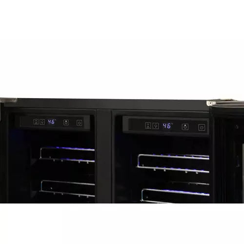 Thor Kitchen 5-Piece Pro Appliance Package - 48" Dual Fuel Range, Under Cabinet Hood, French Door Refrigerator, Dishwasher, and Wine Cooler in Stainless Steel