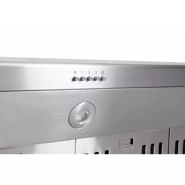 Thor Kitchen 5-Piece Pro Appliance Package - 48" Gas Range, French Door Refrigerator, Dishwasher, Under Cabinet Hood, and Microwave Drawer in Stainless Steel