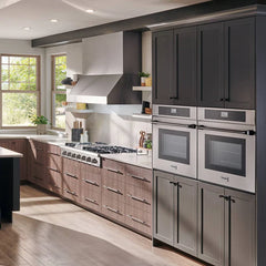 Thor Kitchen 6-Piece Appliance Package - 48-Inch Gas Range, Wall Oven, Premium Hood, Refrigerator with Water Dispenser, Dishwasher, Microwave Drawer, & Wine Cooler in Stainless Steel