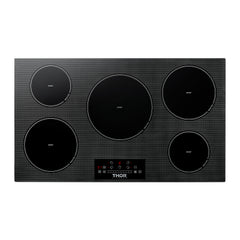 Thor 36" Built-In Induction Cooktop with 5 Elements - TIH36 - The Home Selection