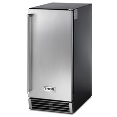 Thor Kitchen 15 Inch Built-In Ice Maker in Stainless Steel - TIM1501 - The Home Selection