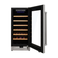 Thor Kitchen 15 Inch Single Zone Wine Cooler, 33 Wine Bottle Capacity - TWC1501 - The Home Selection