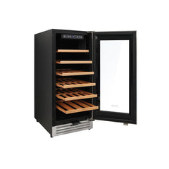 Thor Kitchen 15 Inch Single Zone Wine Cooler, 33 Wine Bottle Capacity - TWC1501 - The Home Selection
