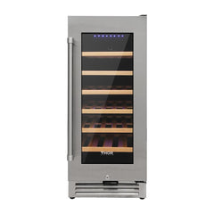 Thor Kitchen 15 Inch Single Zone Wine Cooler, 33 Wine Bottle Capacity - TWC1501 - The Home Selection