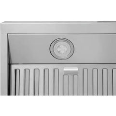 Thor Kitchen 2-Piece Pro Appliance Package - 36" Dual Fuel Range & Premium Wall Mount Hood in Stainless Steel - The Home Selection