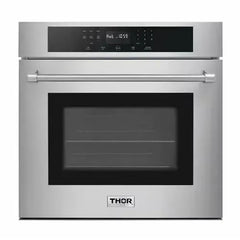 Thor Kitchen 2-Piece Pro Appliance Package - 48" Rangetop & Wall Oven in Stainless Steel - The Home Selection