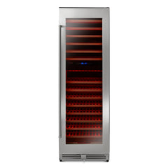 Thor Kitchen 24 Inch Dual Zone Wine Cooler, 162 Wine Bottle Capacity - TWC2403DI - The Home Selection