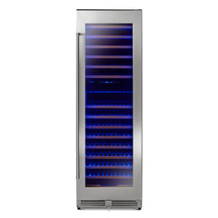 Thor Kitchen 24 Inch Dual Zone Wine Cooler, 162 Wine Bottle Capacity - TWC2403DI - The Home Selection