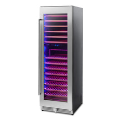 Thor Kitchen 24 Inch Dual Zone Wine Cooler, 162 Wine Bottle Capacity - TWC2403DI - The Home Selection
