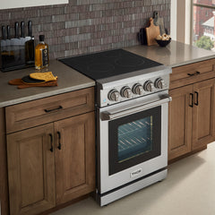 Thor Kitchen 24 Inch Professional Electric Range - HRE2401 - The Home Selection